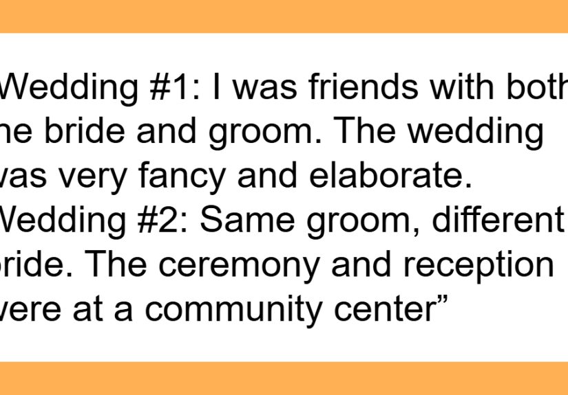 32 Differences Between Weddings Of The Same Person Noticed By Guests Who Attended Them All