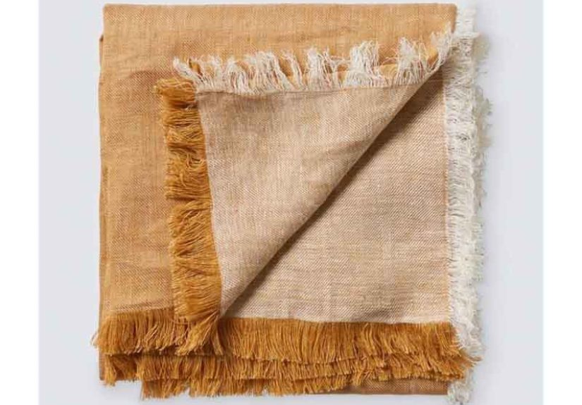 Arya Linen Bed Blanket