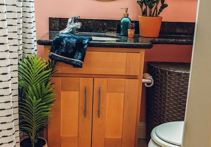 DIY Rental Home Bathroom Makeover on a Budget Small Spaces Idea