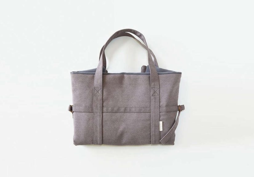 Dog Travel Bag Water-Repellent Grey