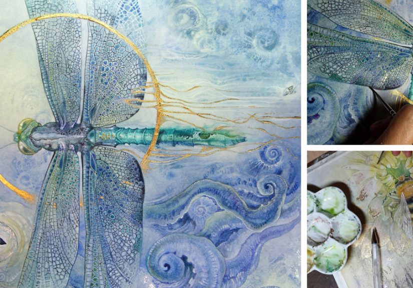 Fairytale-like Watercolor Paintings Of Plants And Animals By Stephanie Law