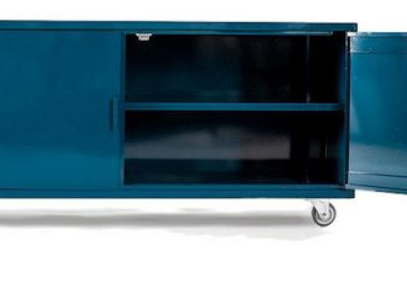 Media Credenza with Casters