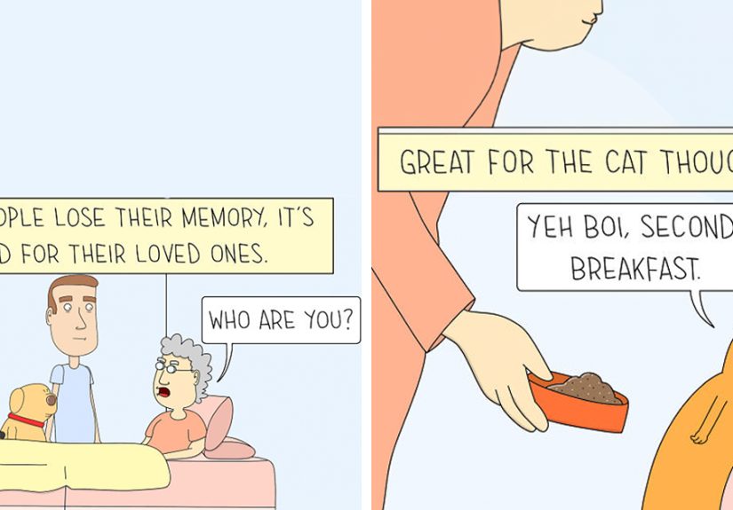 “What The Heck Is Going On?!”: Chaotic And Oddly Heartwarming Comics By Cartoonist Daniel Matheson
