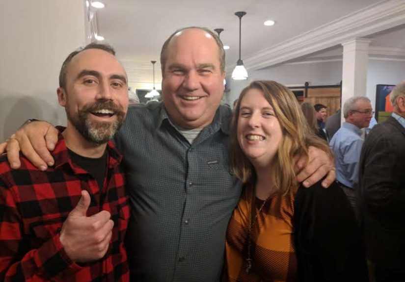 Winners: Insiders at the Newton Wrap Party!